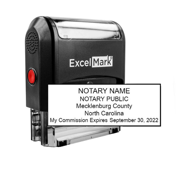 Self-Inking North Carolina Notary Stamp