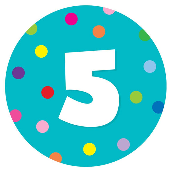 Number Classroom Floor Decal