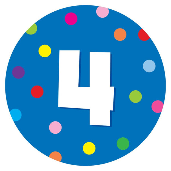 Number Classroom Floor Decal