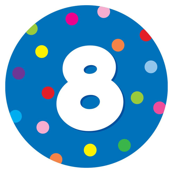 Number Classroom Floor Decal