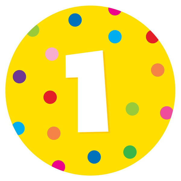 Number Classroom Floor Decal