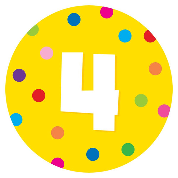 Number Classroom Floor Decal