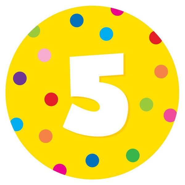 Number Classroom Floor Decal