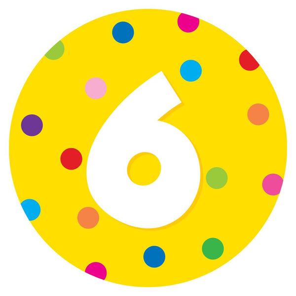 Number Classroom Floor Decal