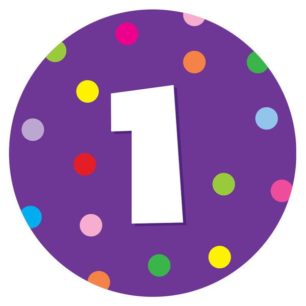 Number Classroom Floor Decal