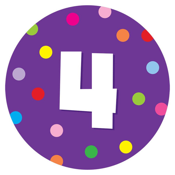 Number Classroom Floor Decal