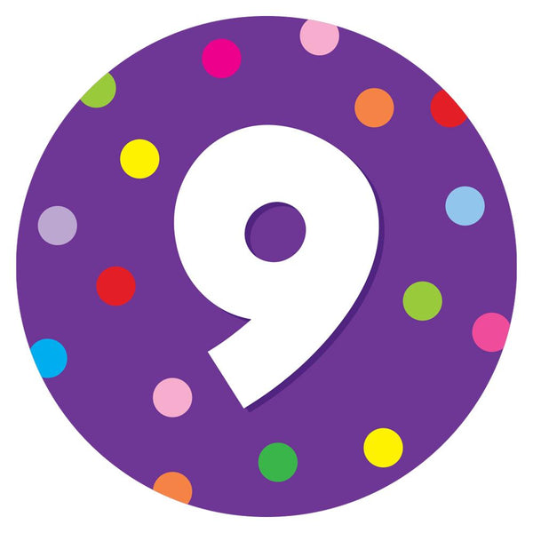 Number Classroom Floor Decal