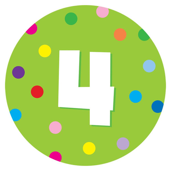 Number Classroom Floor Decal