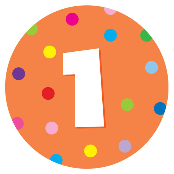 Number Classroom Floor Decal