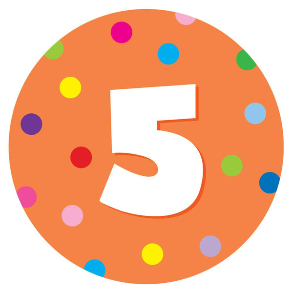 Number Classroom Floor Decal