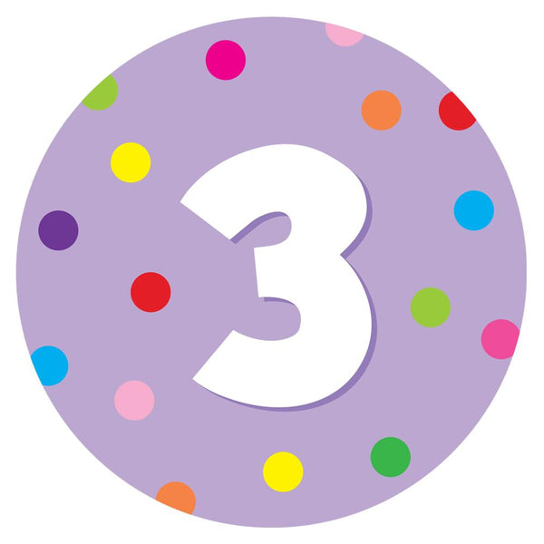 Number Classroom Floor Decal