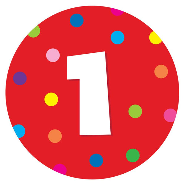 Number Classroom Floor Decal