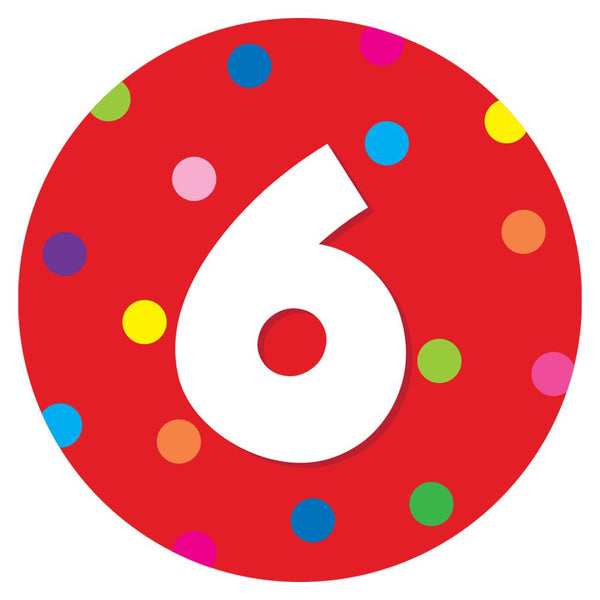 Number Classroom Floor Decal