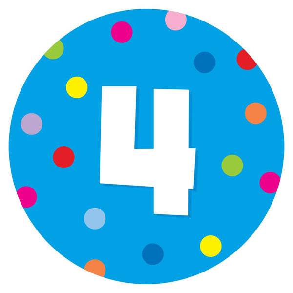 Number Classroom Floor Decal