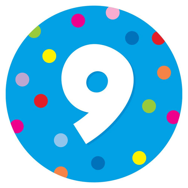 Number Classroom Floor Decal