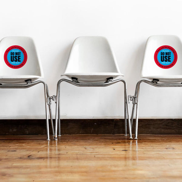 Thank You Please Do Not Use This Seat Chair Decal