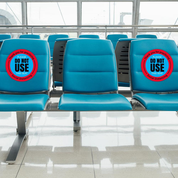 Thank You Please Do Not Use This Seat Chair Decal