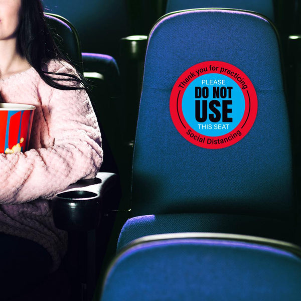 Thank You Please Do Not Use This Seat Chair Decal