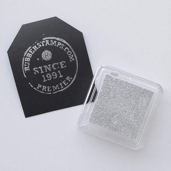 Craft Ink Pads Silver Metallic Pigment Ink Pad