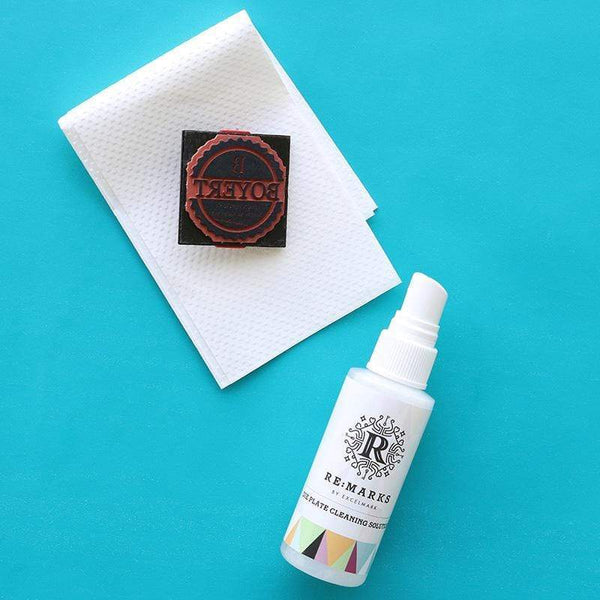 Re:Marks Stamps Re:Marks Cleaning Solution