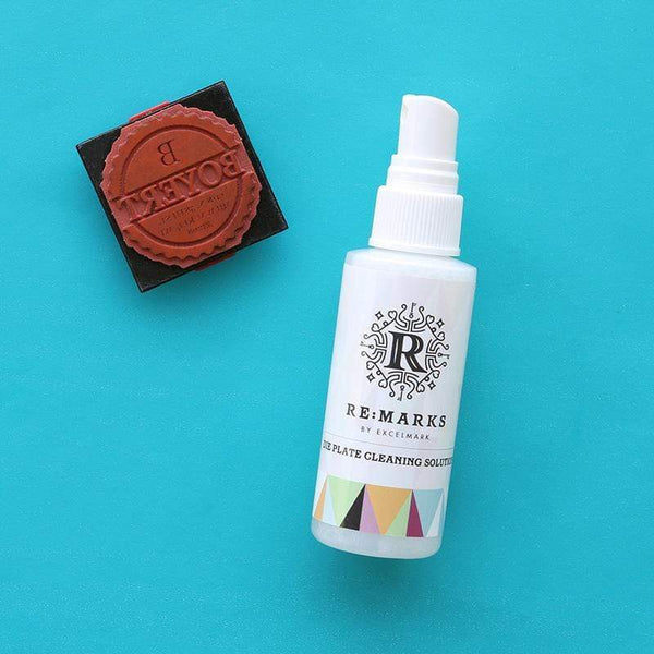 Re:Marks Stamps Re:Marks Cleaning Solution