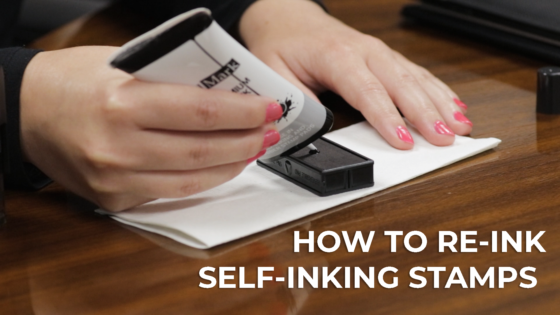 ExcelMark A-1539 Self-Inking Stamp –