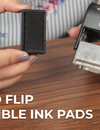 How to Flip an ExcelMark Self-Inking Ink Pad