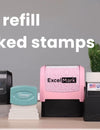 How to Re-Fill Pre-inked Stamps