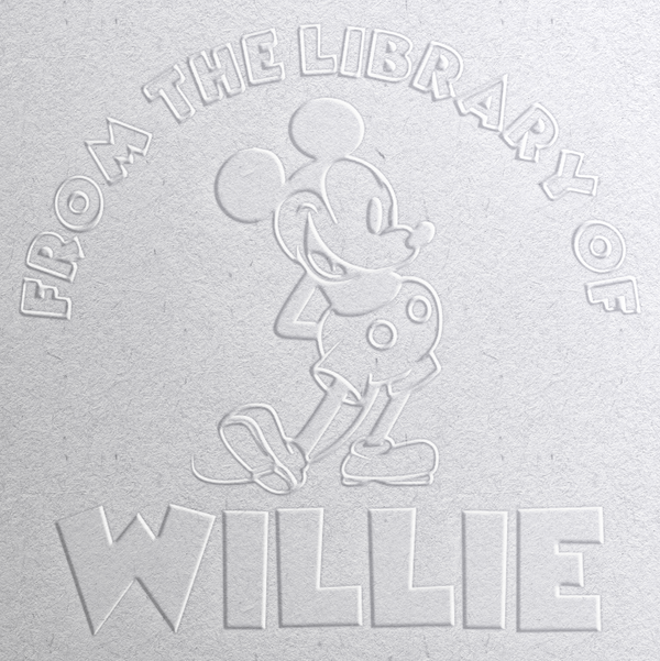 Steamboat Willie Book Embosser