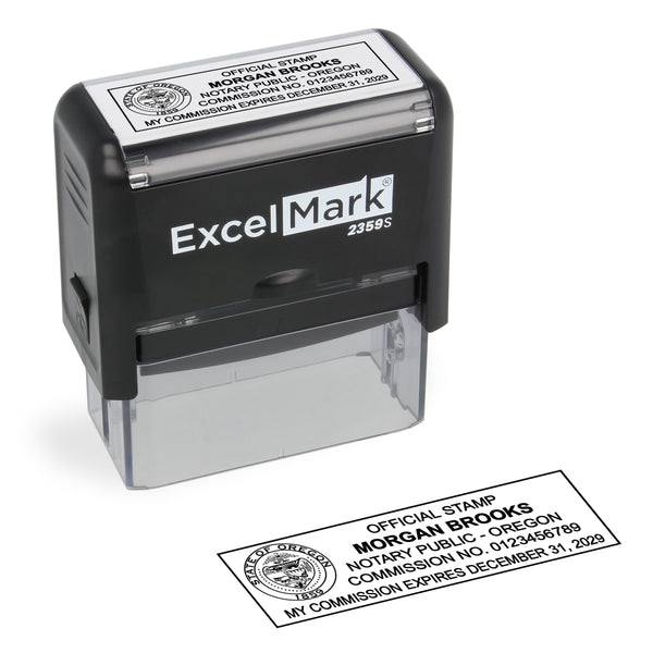 Self-Inking Oregon Notary Stamp