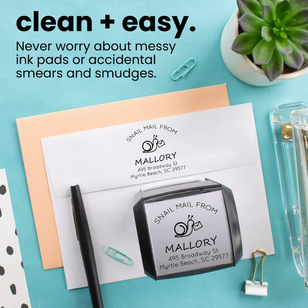 Snail Mail Address Stamp