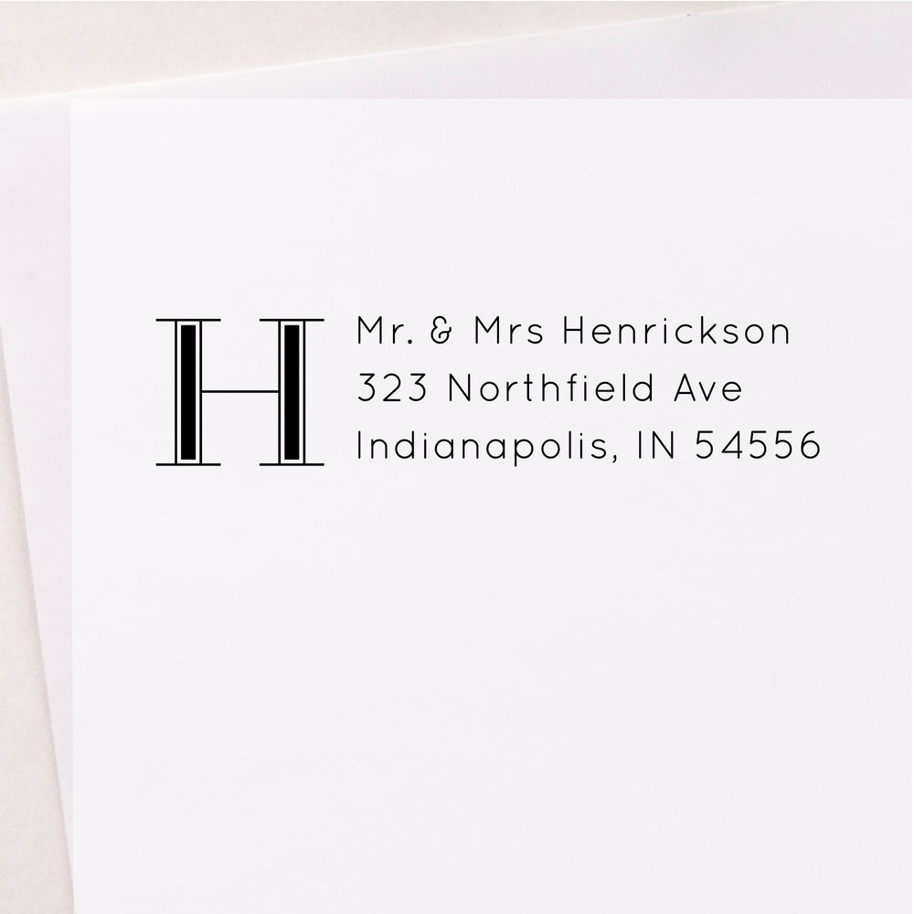 Address Stamp Design 17