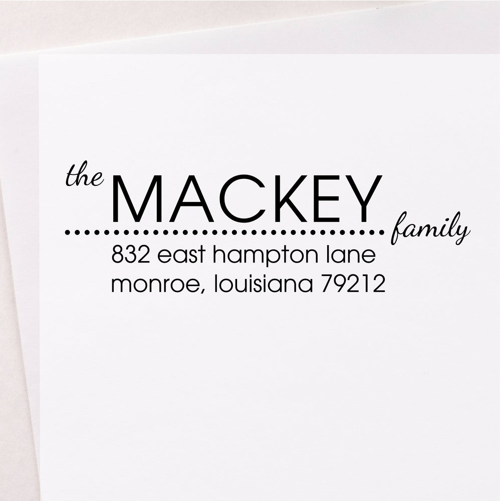 Address Stamp Design 298