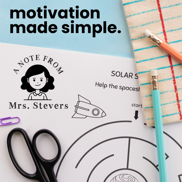Custom A Note From Avatar Teacher Stamp