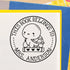 Book Buddies Turtle Book Stamp