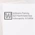 Boxed Monogram Address Stamp