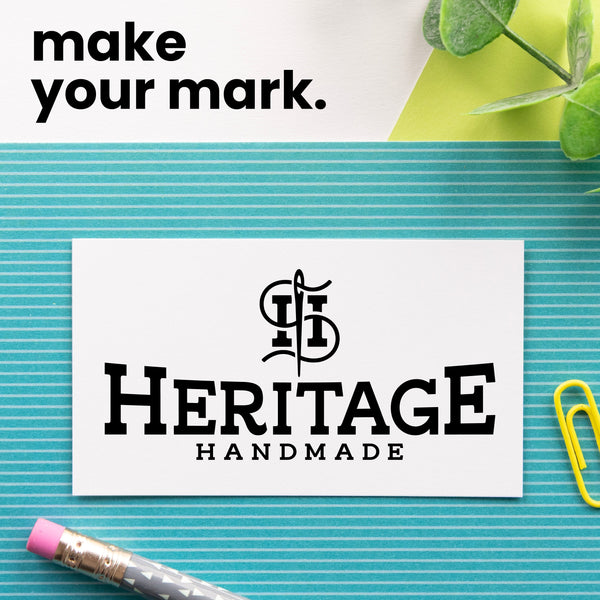 Business Card Logo Stamp