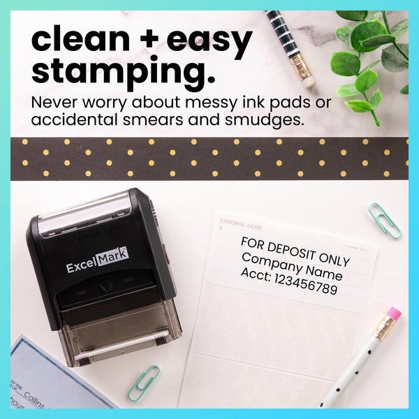 Check Endorsement Stamp