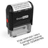 Check Endorsement Stamp