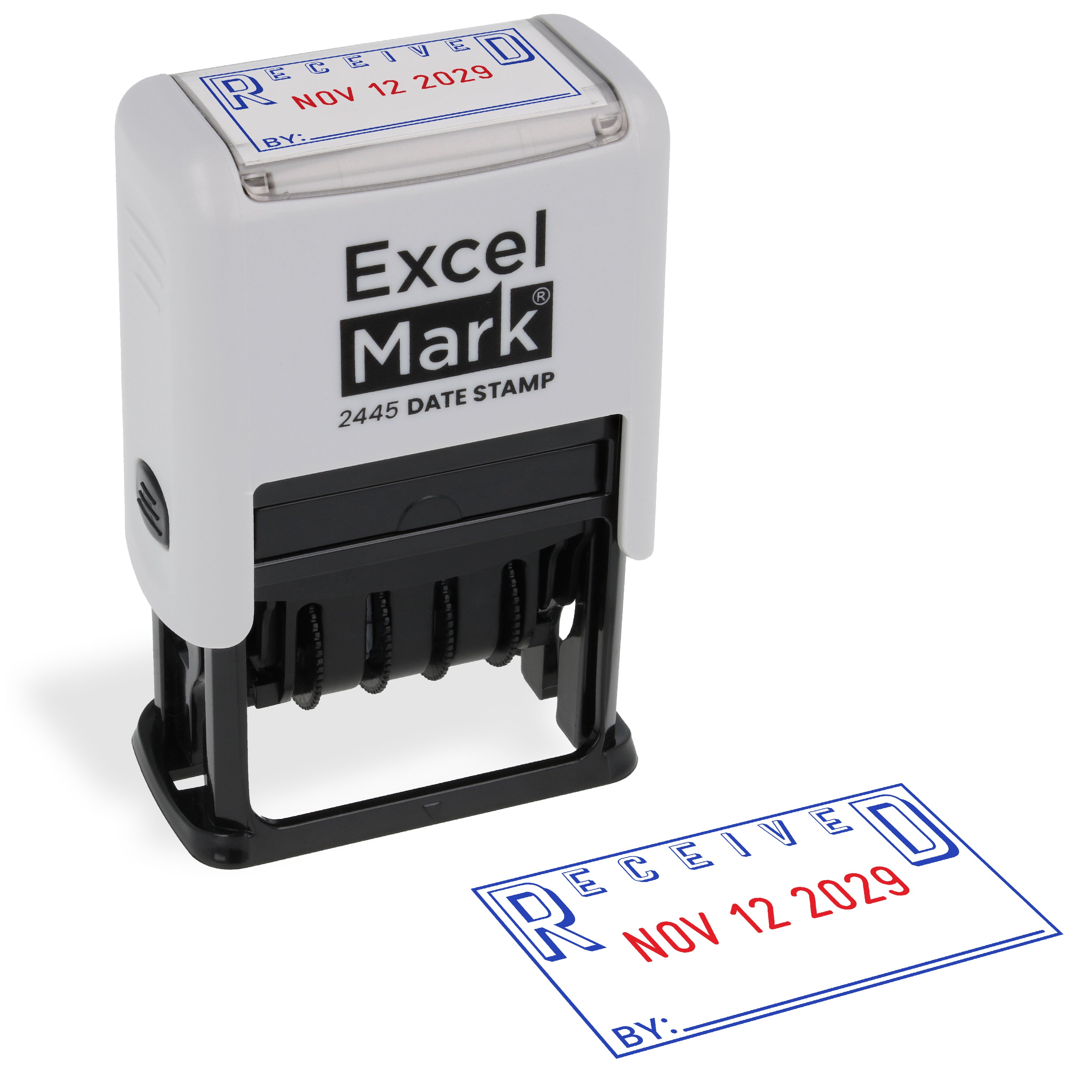 Recieve Date Labels Received Date Stamp | ExcelMark