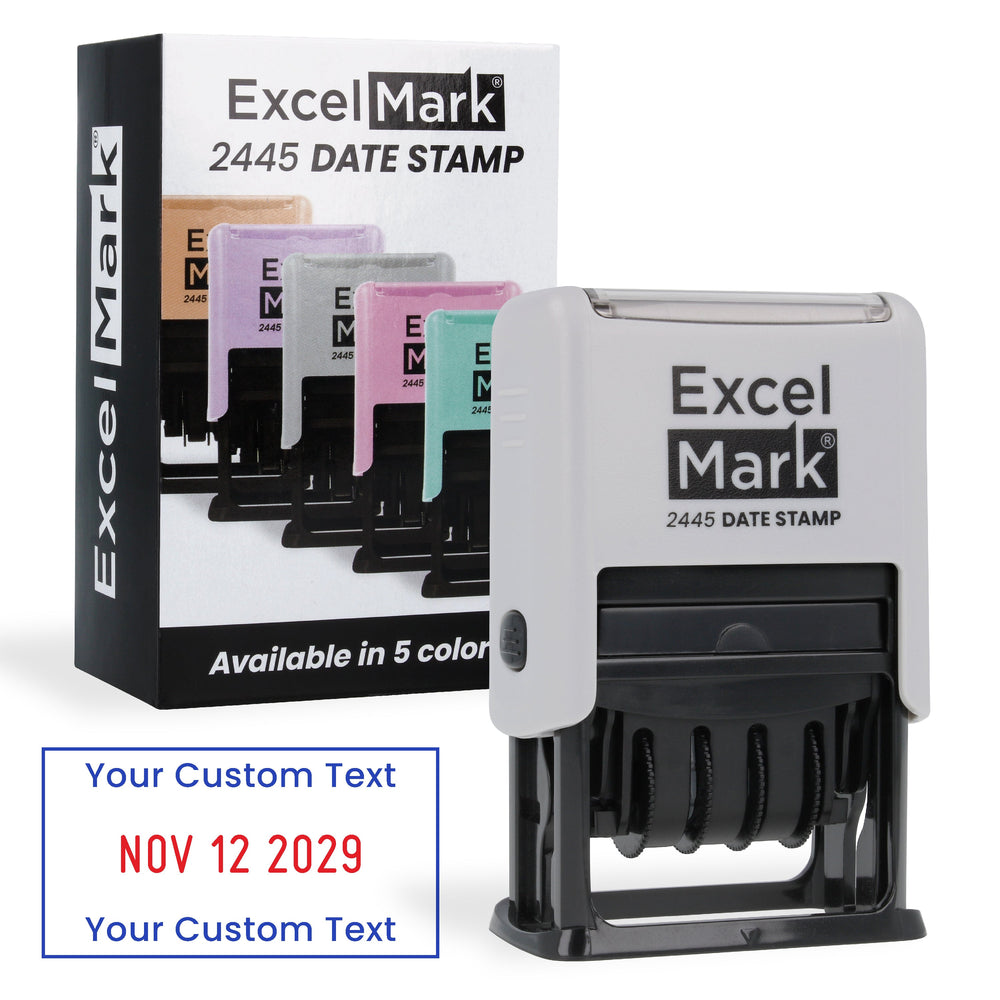Custom Self Inking Stamps ExcelMark Custom self inking stamps excelmark