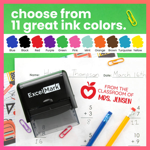 Custom From the Classroom Of Stamp