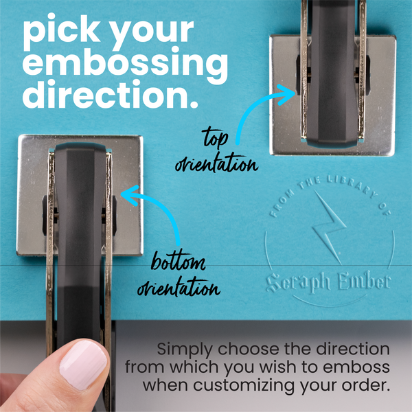 Lightning Bolt Book Embosser
