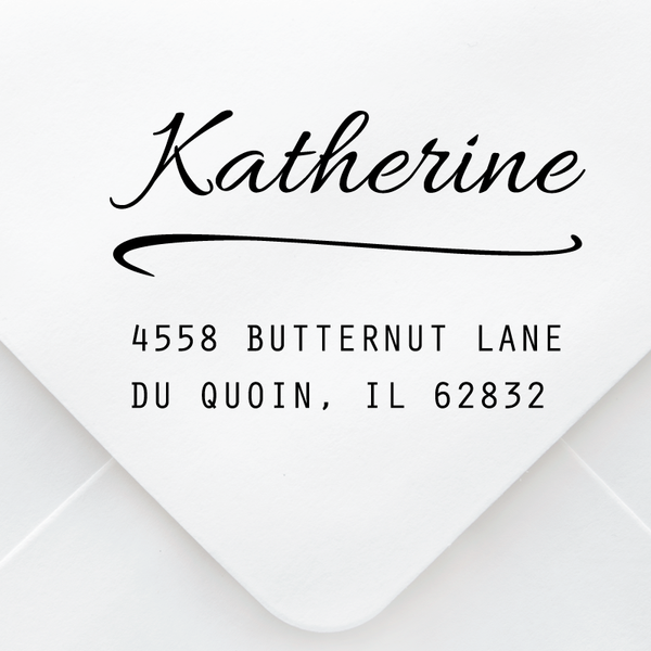 Simple Signature Address Stamp