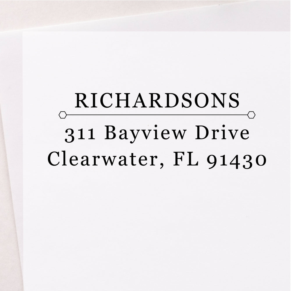Line Address Stamp