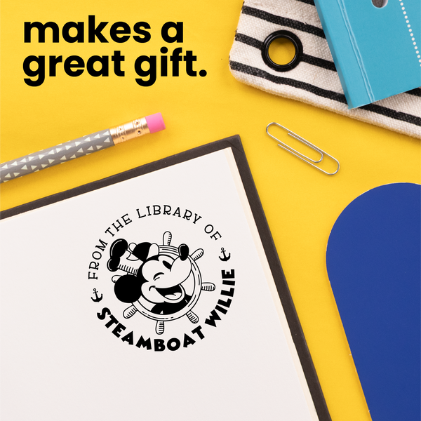 Willie's Book Mate Book Stamp