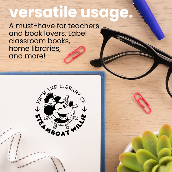 Willie's Book Mate Book Stamp