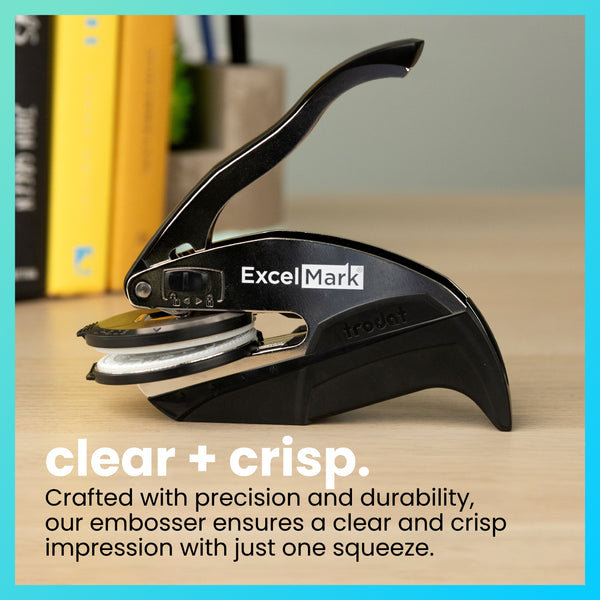 Monogram Branch Book Embosser
