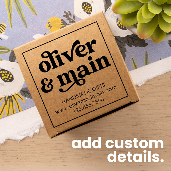 Large Format Logo Stamp