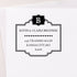 Plaque Monogram Address Stamp